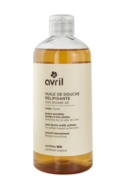 Huile de douche relipidante