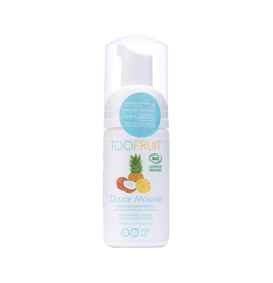 Douce mousse - eau nettoyante visage bio 100 ml - Toofruit