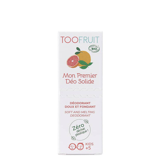 Mon premier déo solide pamplemousse menthe - Toofruit