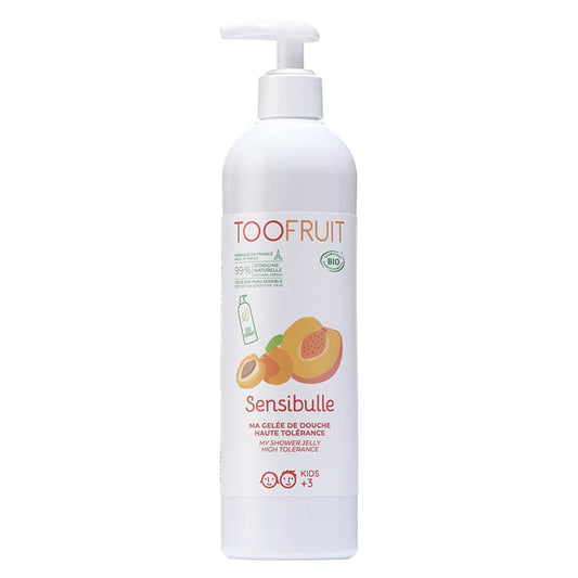 Sensibulle Pêche Abricot - gelée de douche bio 400 ml - Toofruit