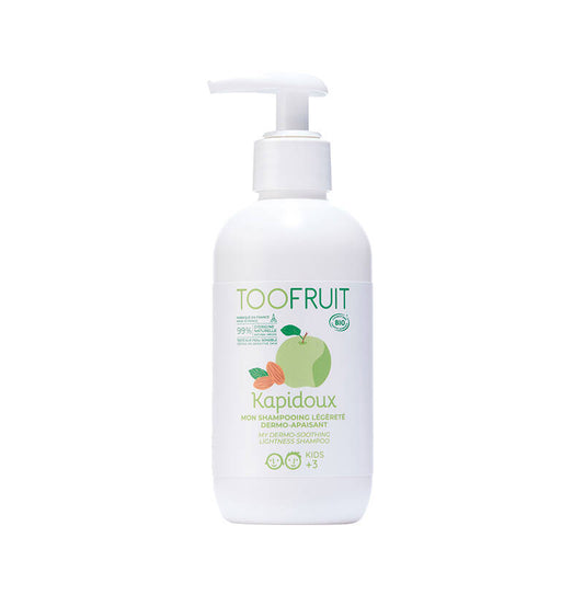 Shampoing Pomme verte Amande douce bio 200 ml - Toofruit