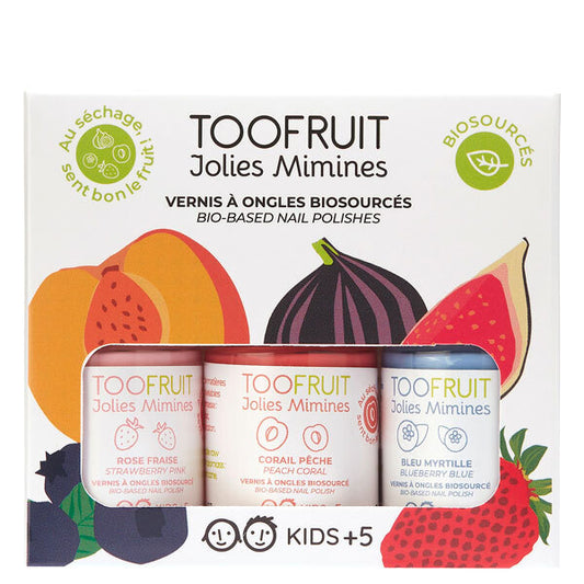 Coffret vernis 3 jolies Mimines - Toofruit