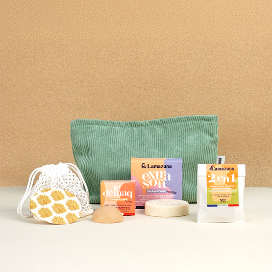 Trousse Clean Routine.            *Une routine Zéro déchets*