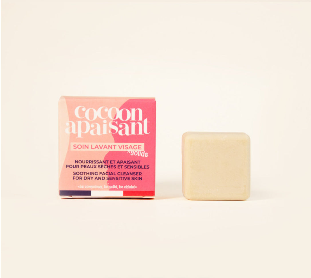 Cocoon apaisant - Soin lavant visage
Peaux sèches et sensibles