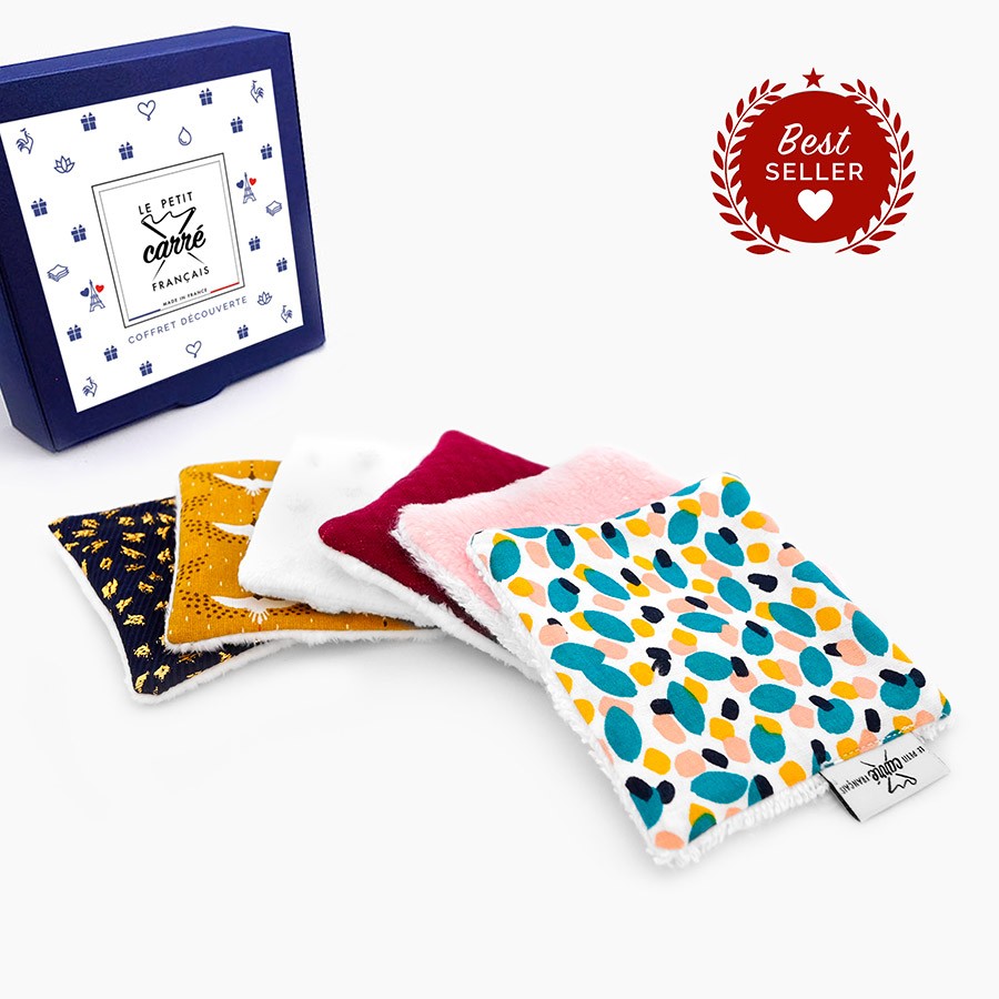 Coffret découverte de 6 lingettes démaquillantes