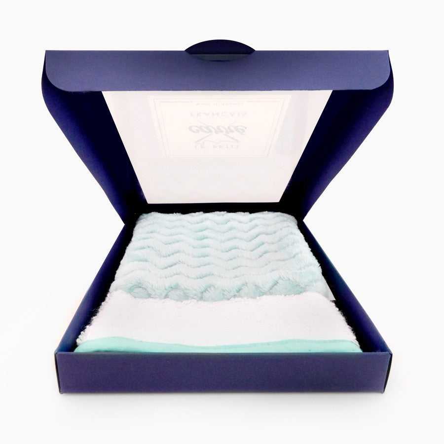 Gant de toilette Bio - "Bam'bain Menthe"