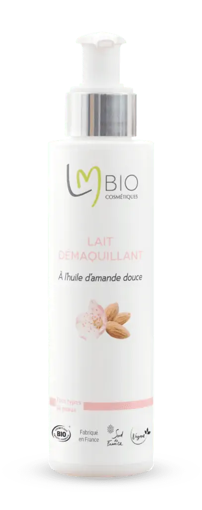 Lait démaquillant  À l’huile d’amande douce
