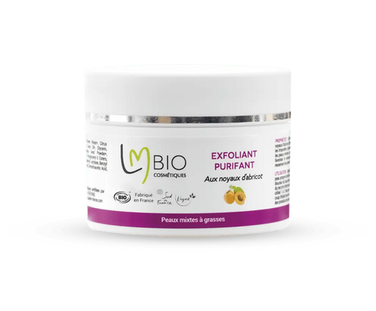 Exfoliant purifiant aux noyaux d’abricot