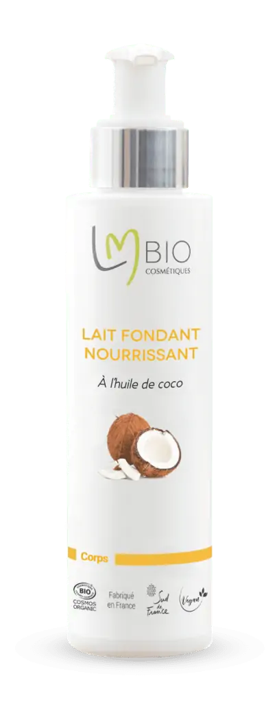 Lait fondant nourrissant à l’huile de coco