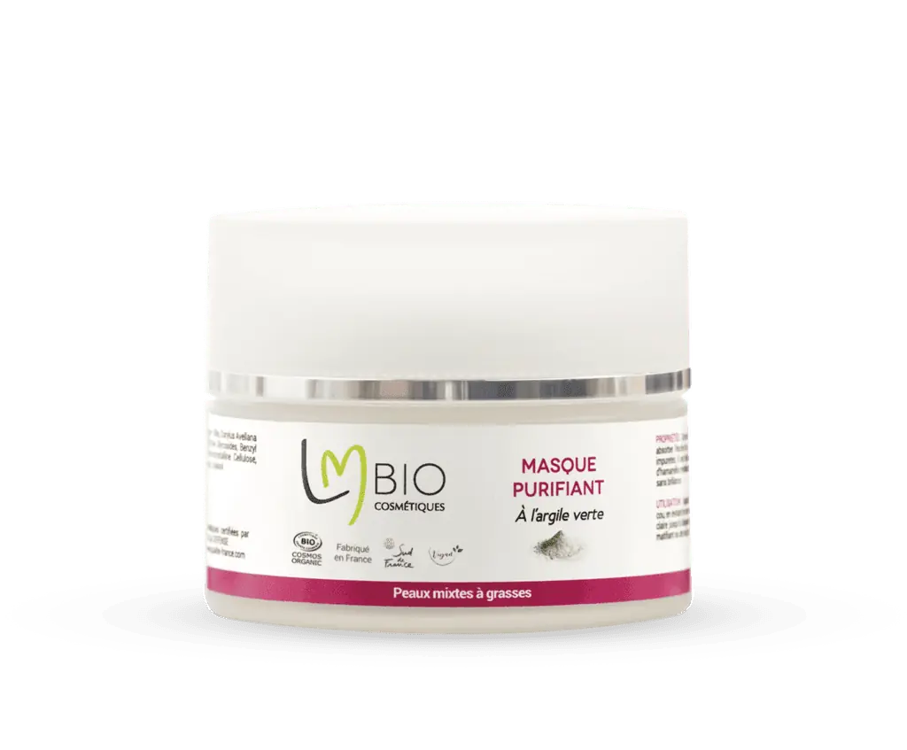 Masque purifiant à l’argile verte