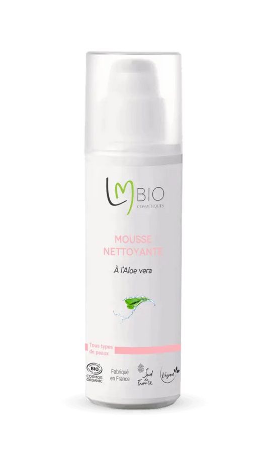 Mousse nettoyante À l’Aloe vera