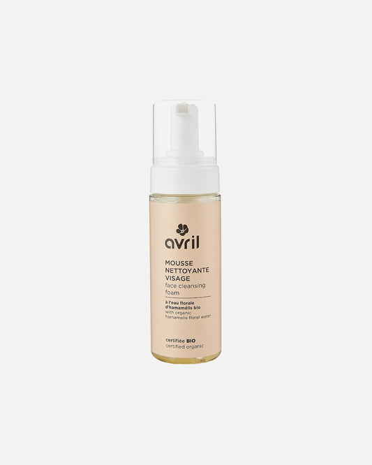 Mousse nettoyante visage